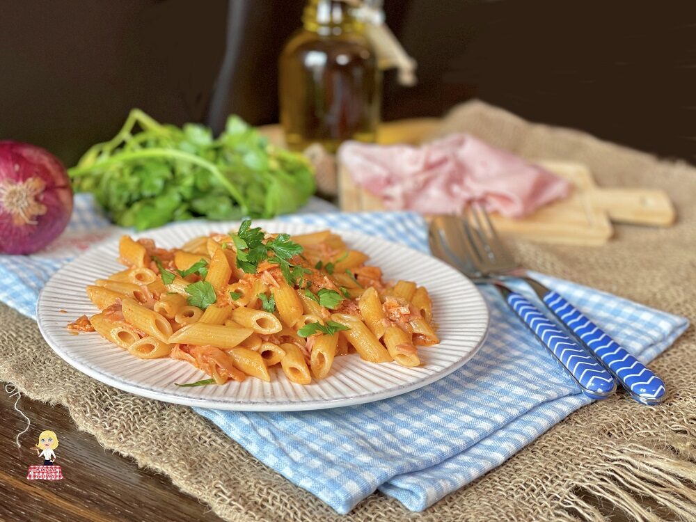 PENNE al BAFFO ricetta in 15 MINUTI