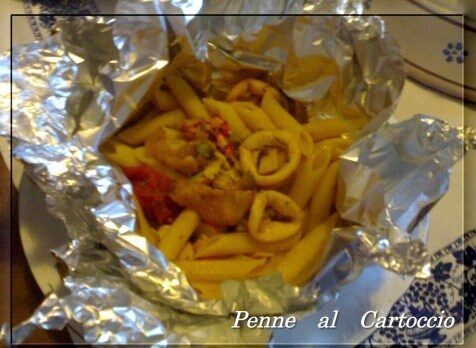 Penne al cartoccio