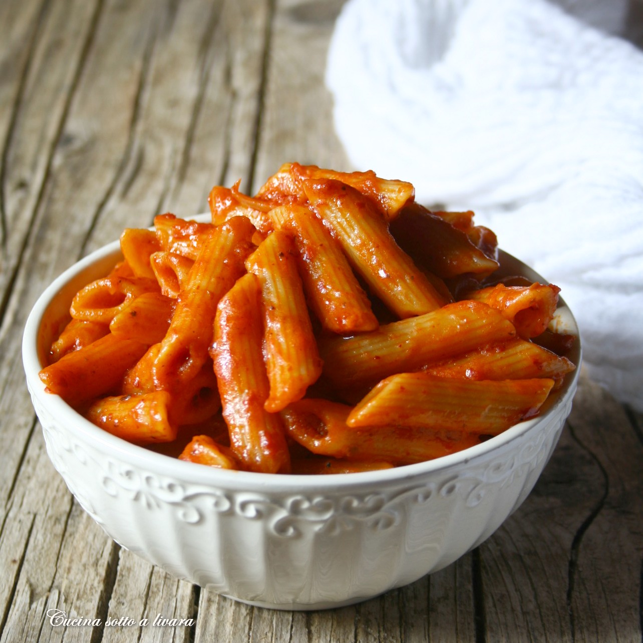 Penne al pomodoro e ‘nduja