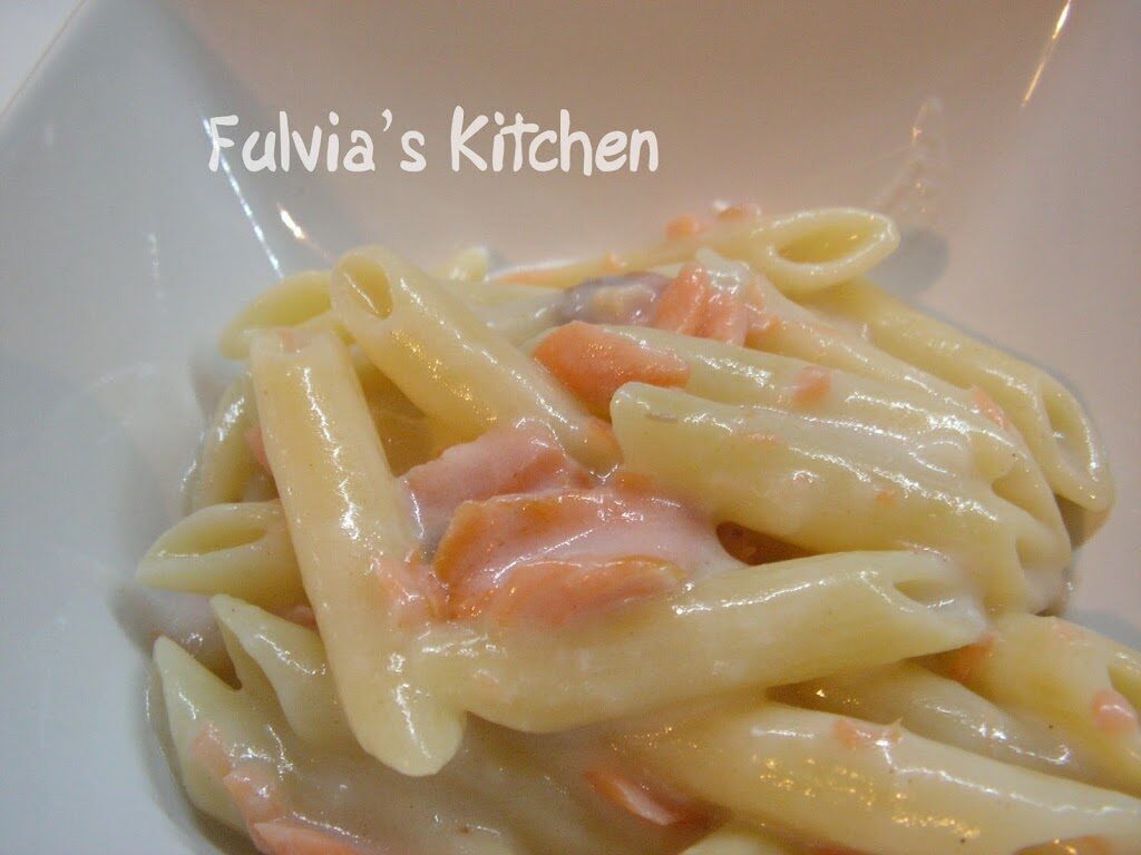 Penne al salmone light