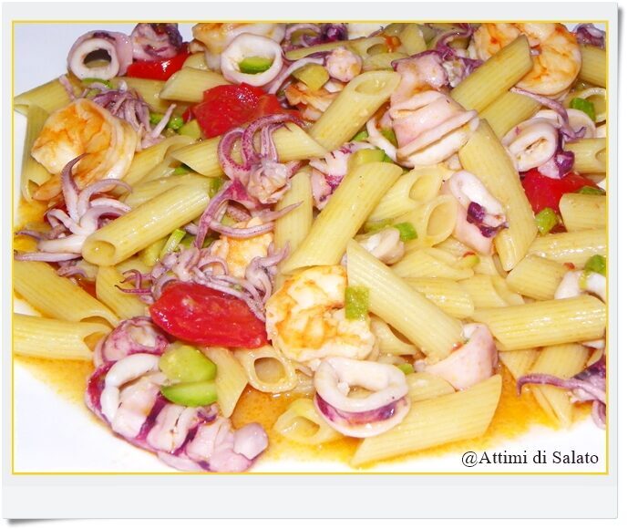Penne al sapore di mare