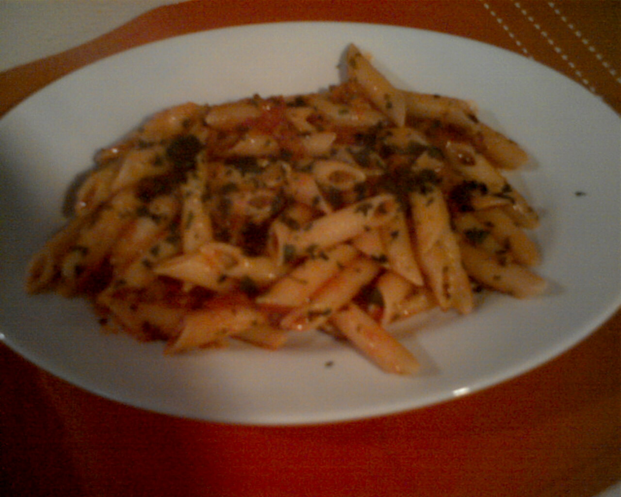 Penne alla arrabbiata