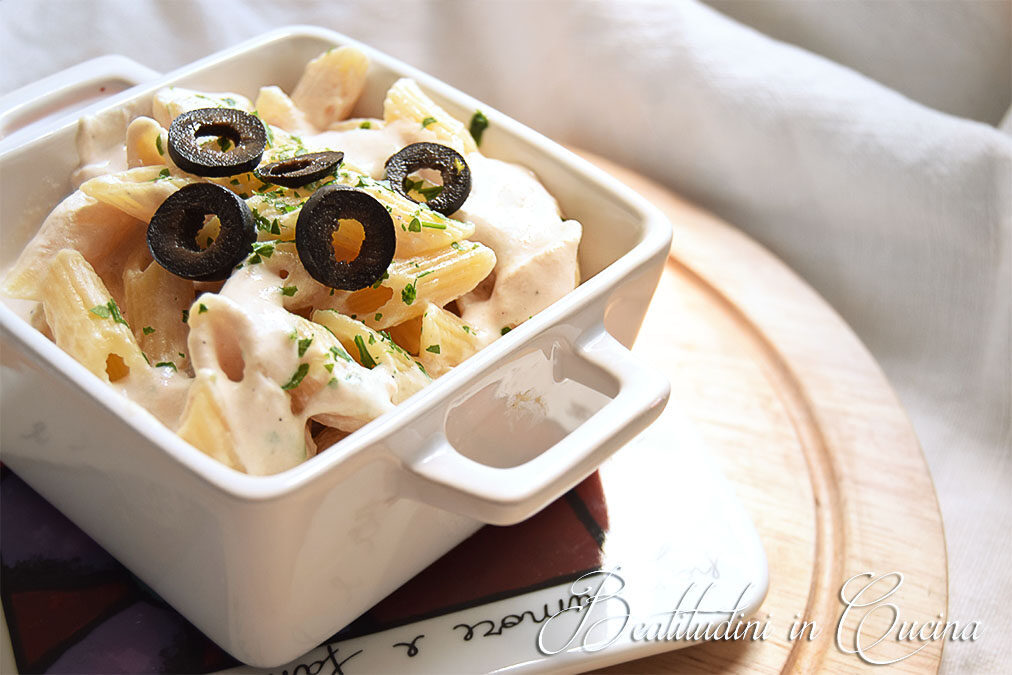 Penne alla crema di tonno