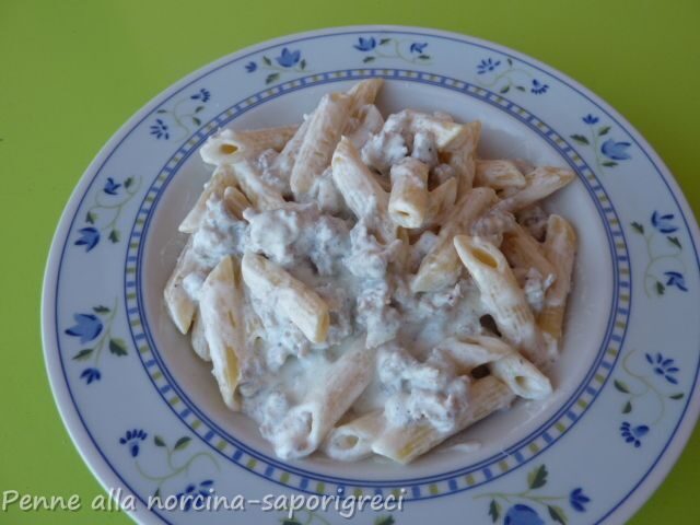 Penne alla norcina