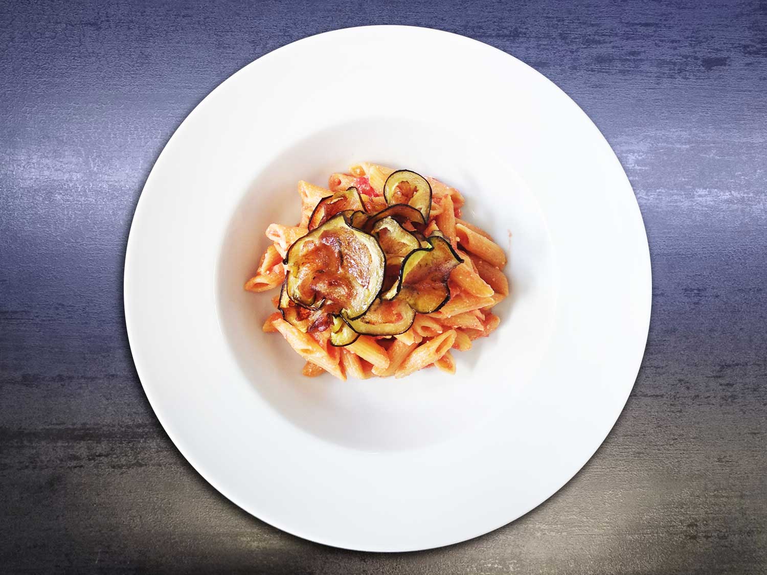 Penne alla norma rivisitata
