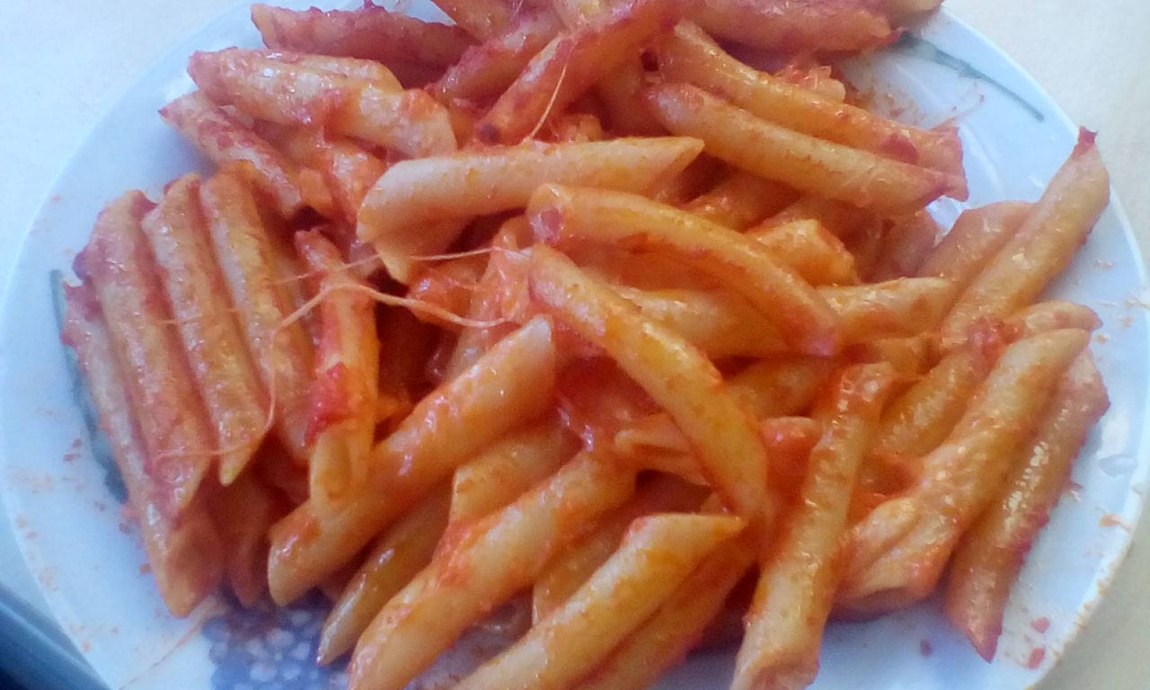 Penne all’arrabbiata in forno