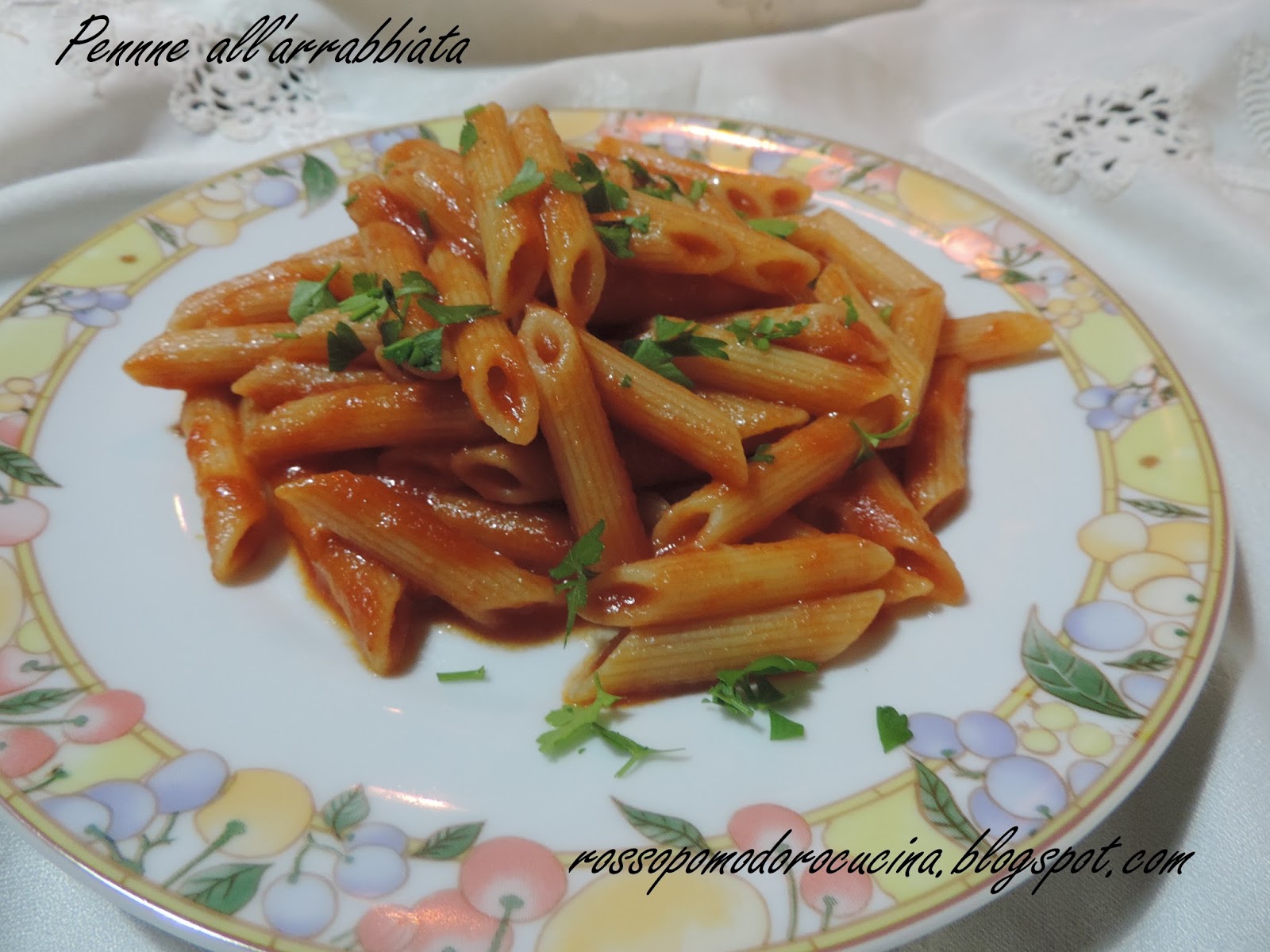 Penne all’arrabbiata