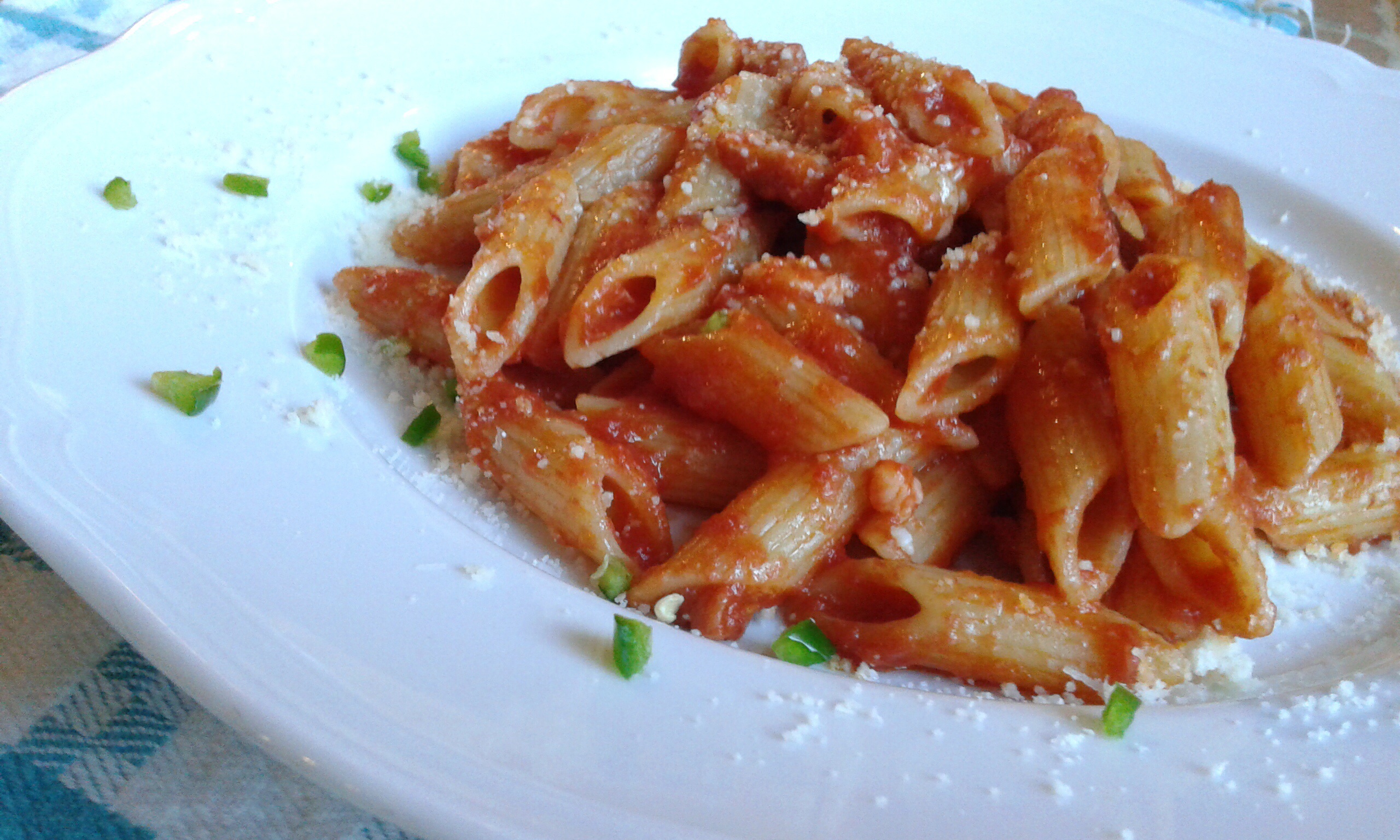 Penne all’arrabbiata