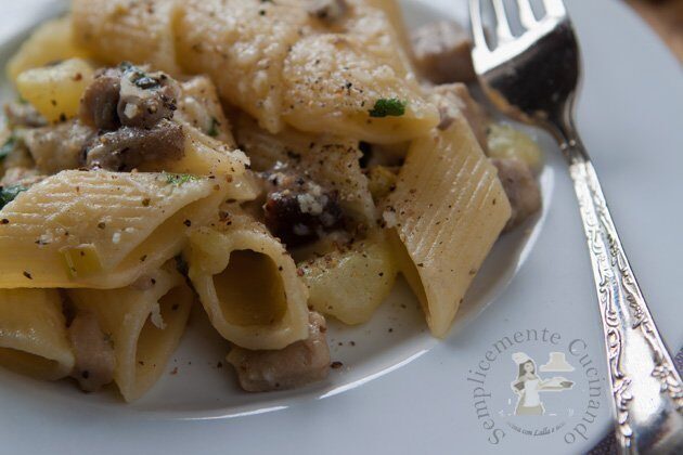 Penne funghi porcini e patate