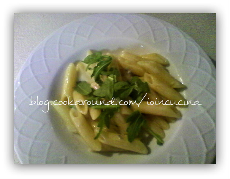 Penne gorgonzola e rucola