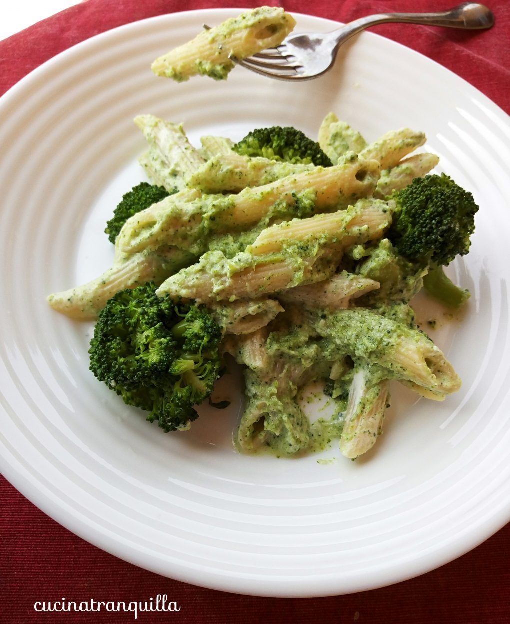 Penne in crema di broccoli