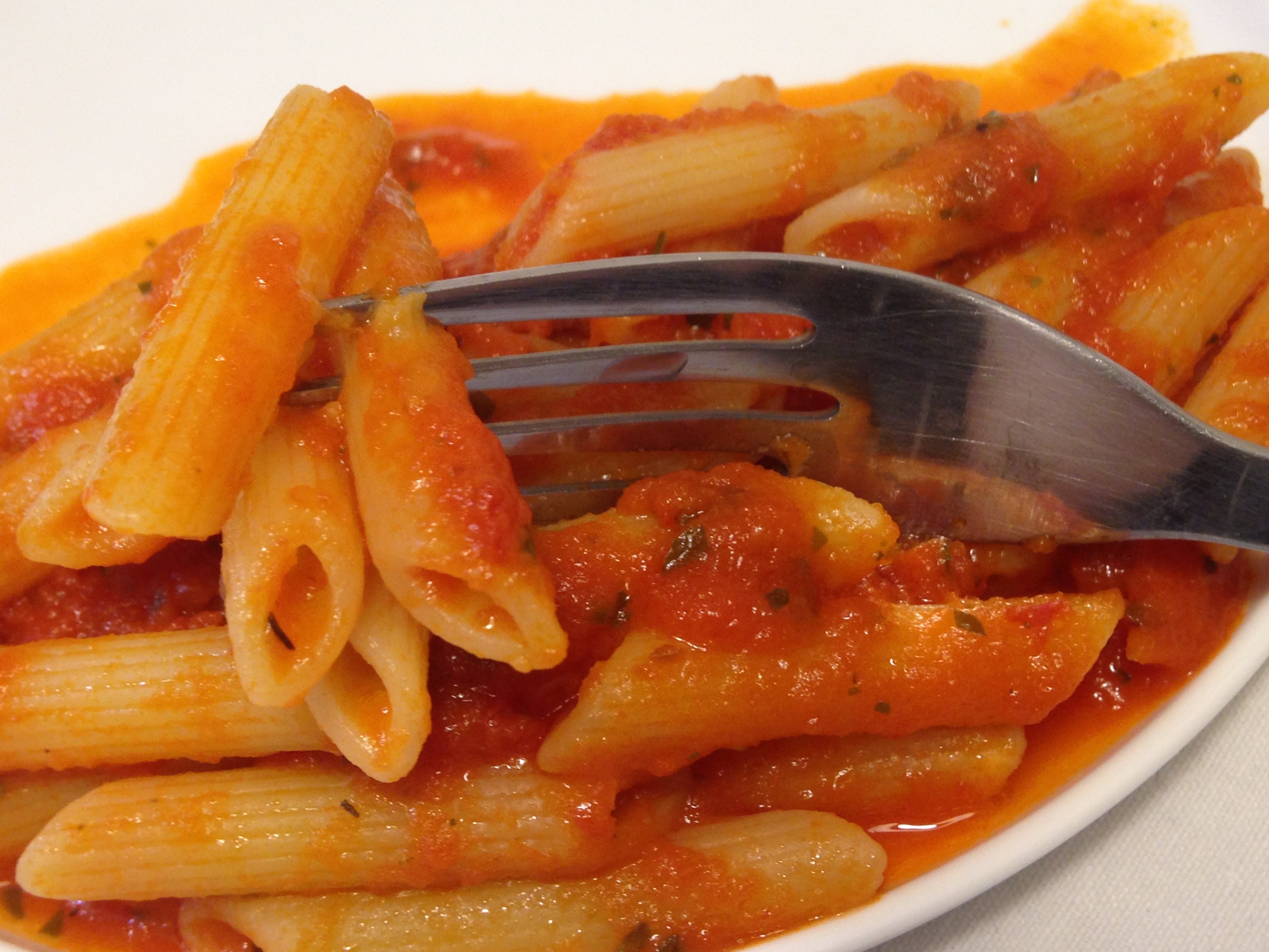 Pennette all’arrabbiata