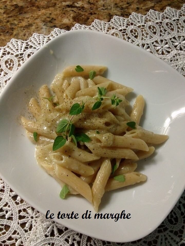 Pennette cacio e pepe piatto romano…..