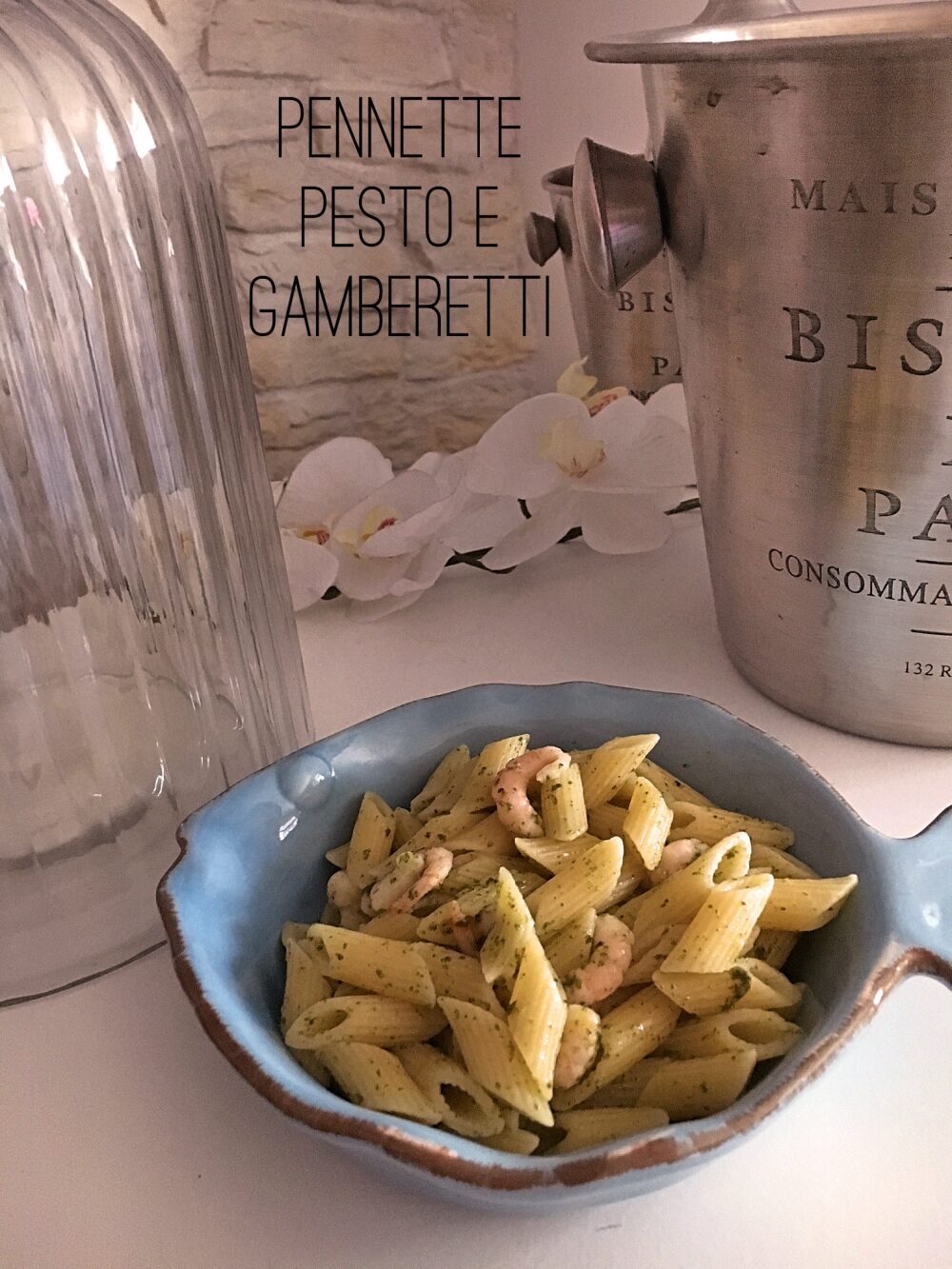 Pennette pesto e gamberetti – un primo gustoso da provare!