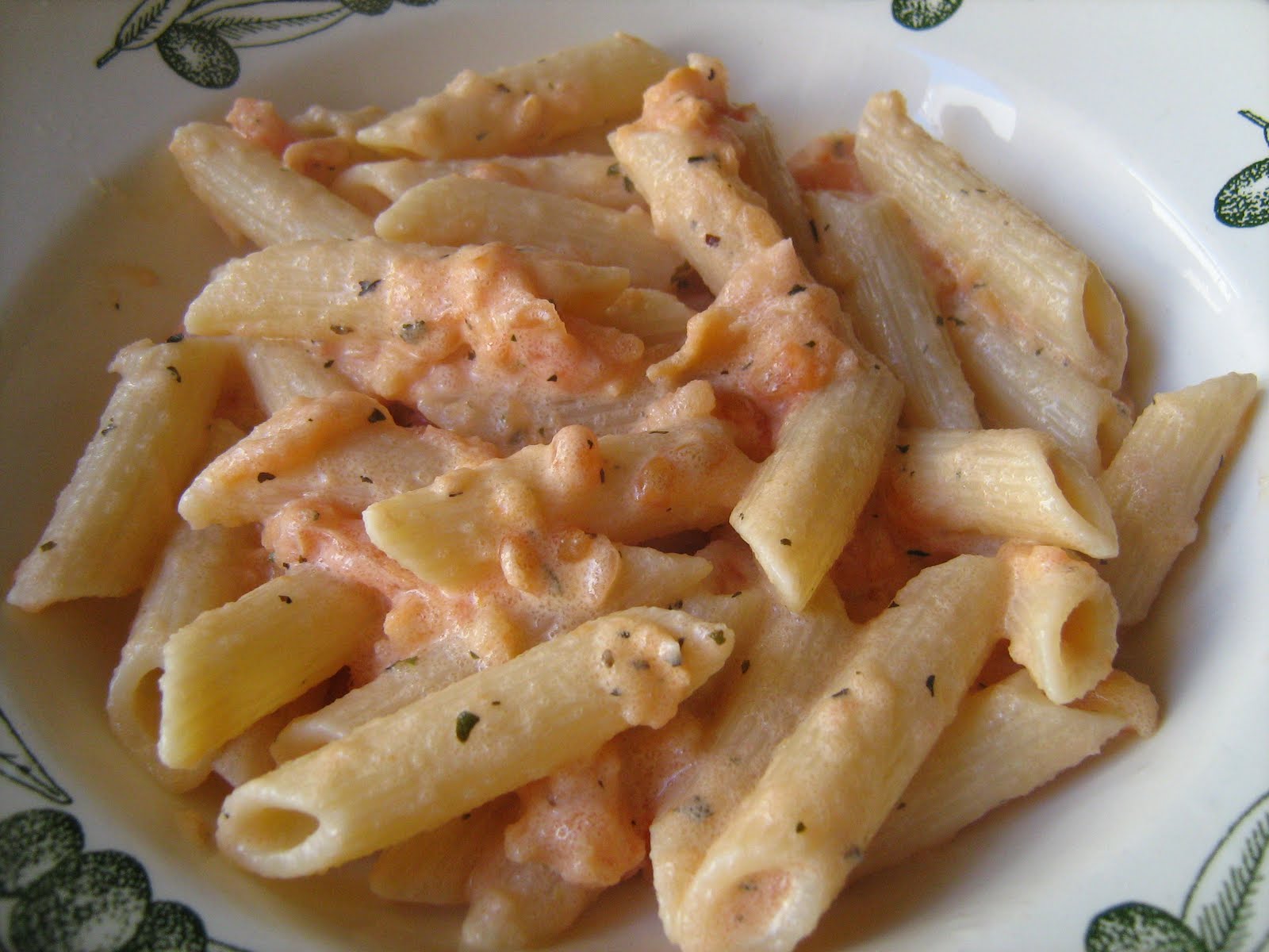 Pennette pomodoro e philadelphia
