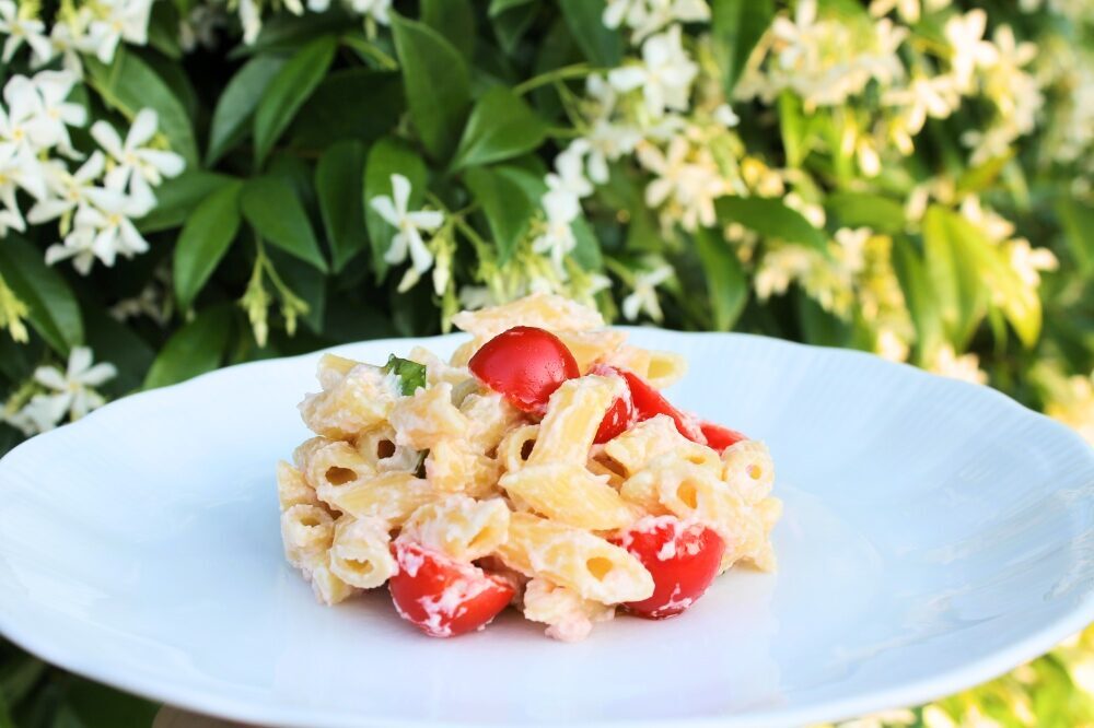 Pennette ricotta pomodorini e cotto
