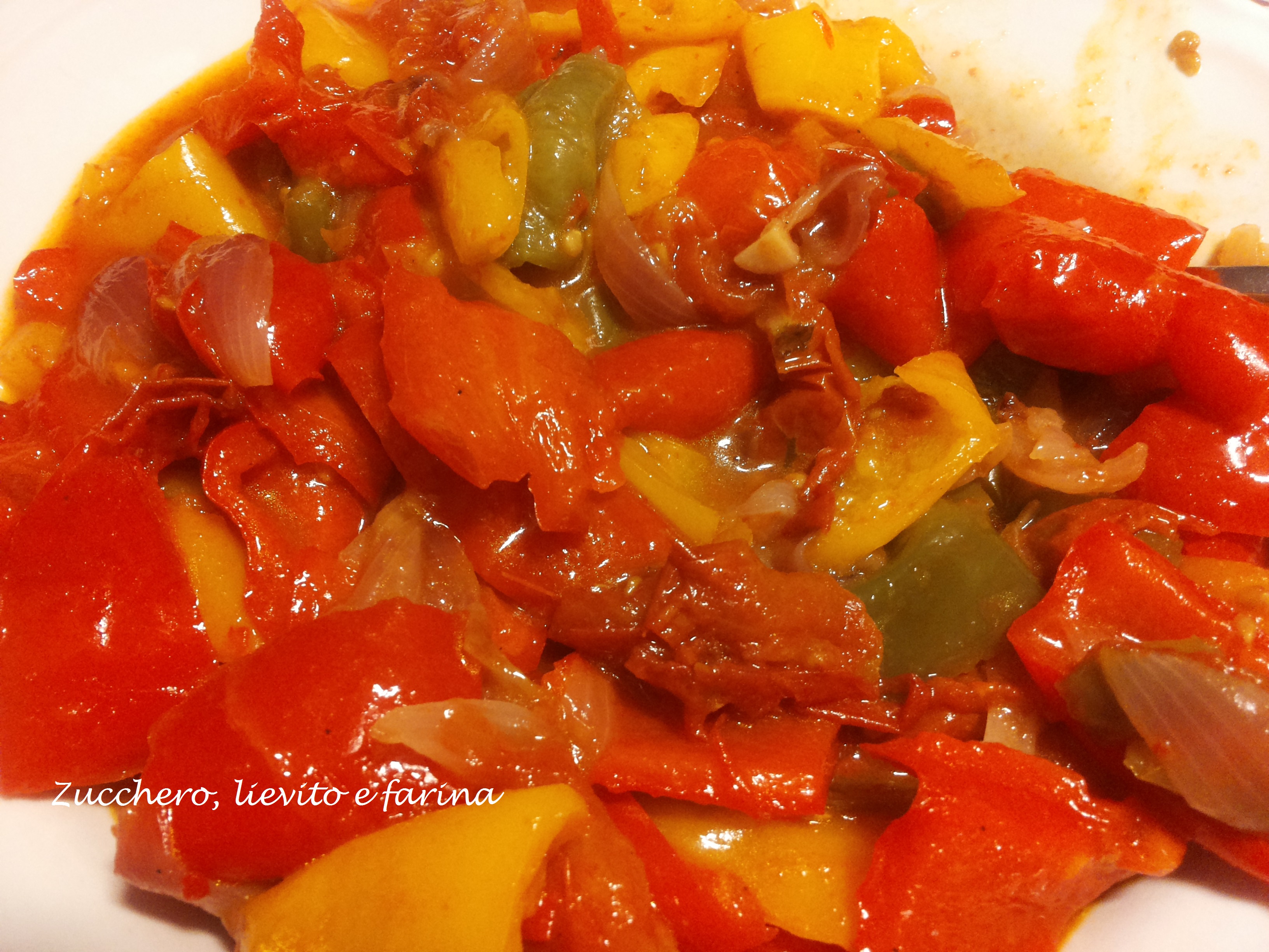 Peperonata di nonna Licia