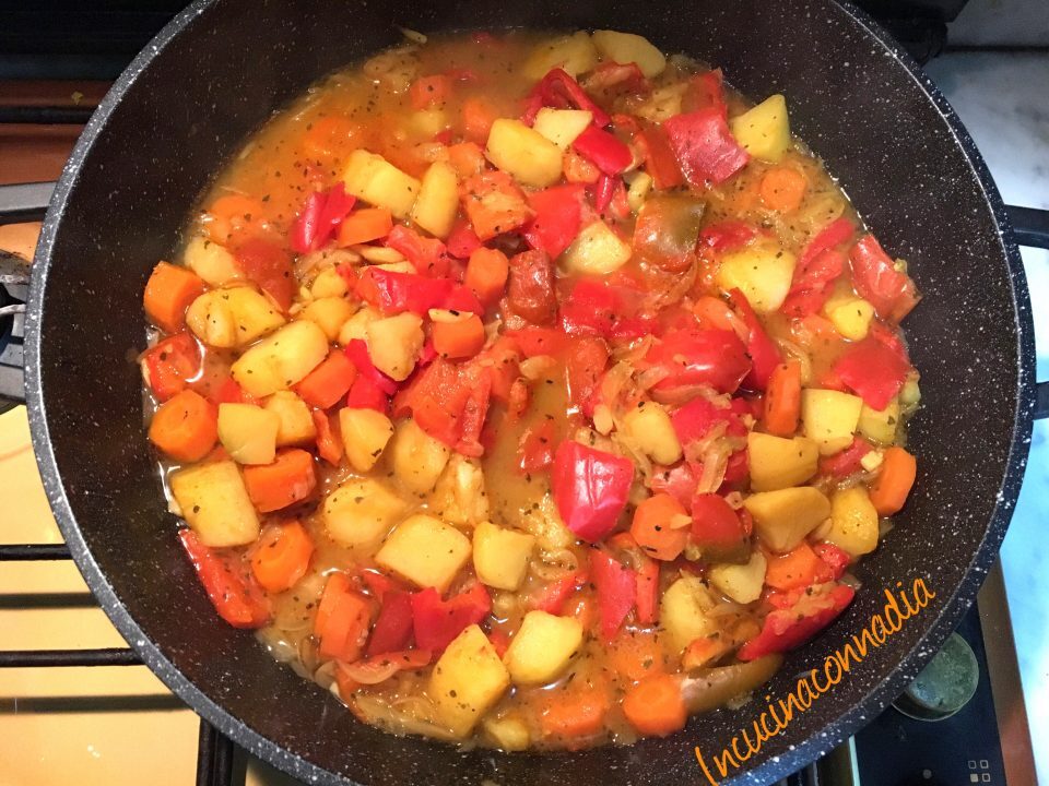 Peperonata (La vècia – la vecchia) sapori e colori in cucina