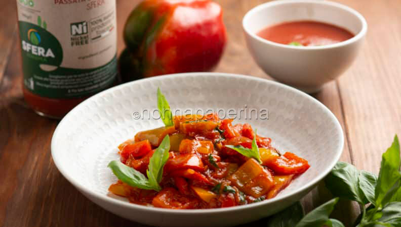 Peperonata : leggera e buonissima!