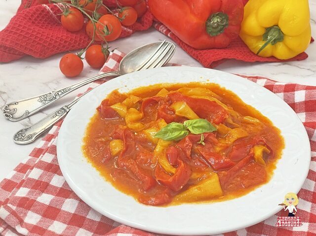 Peperonata ricetta della nonna