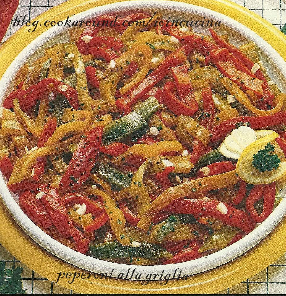 Peperoni alla griglia