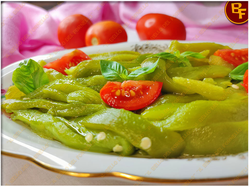 Peperoni arrostiti in friggitrice ad aria