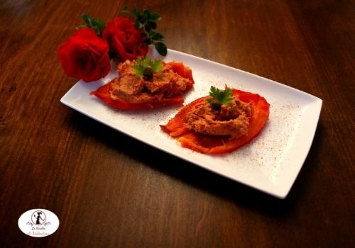 Peperoni arrosto in friggitrice ad aria con salsa all’antica