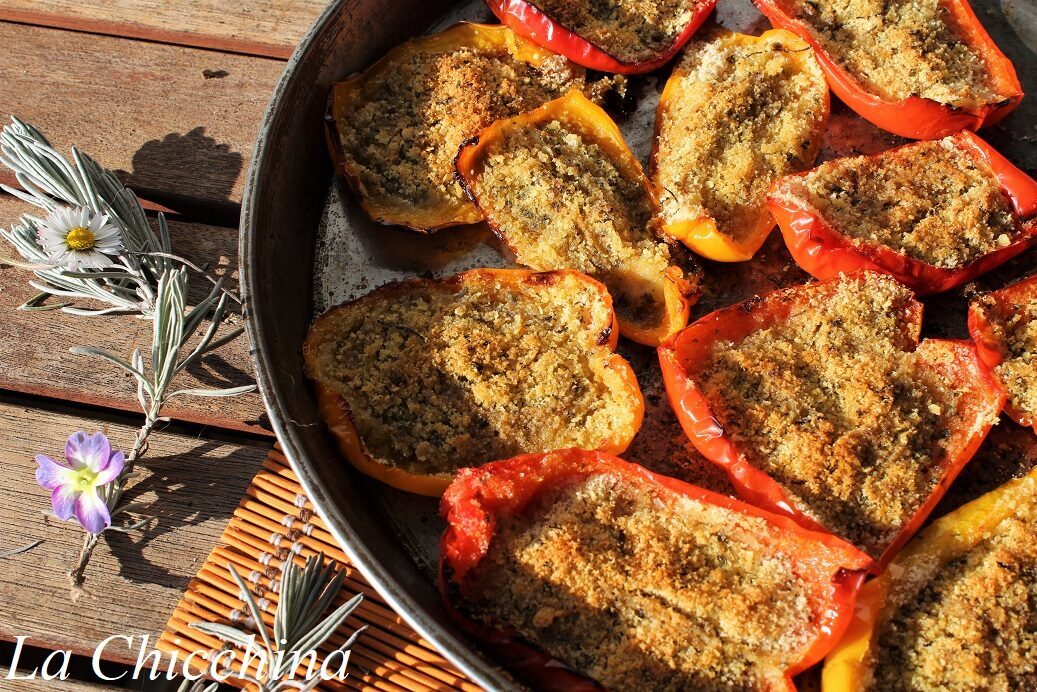 Peperoni gratinati