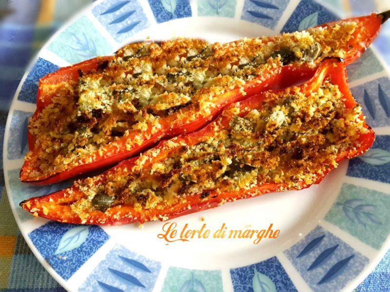 Peperoni gratinati