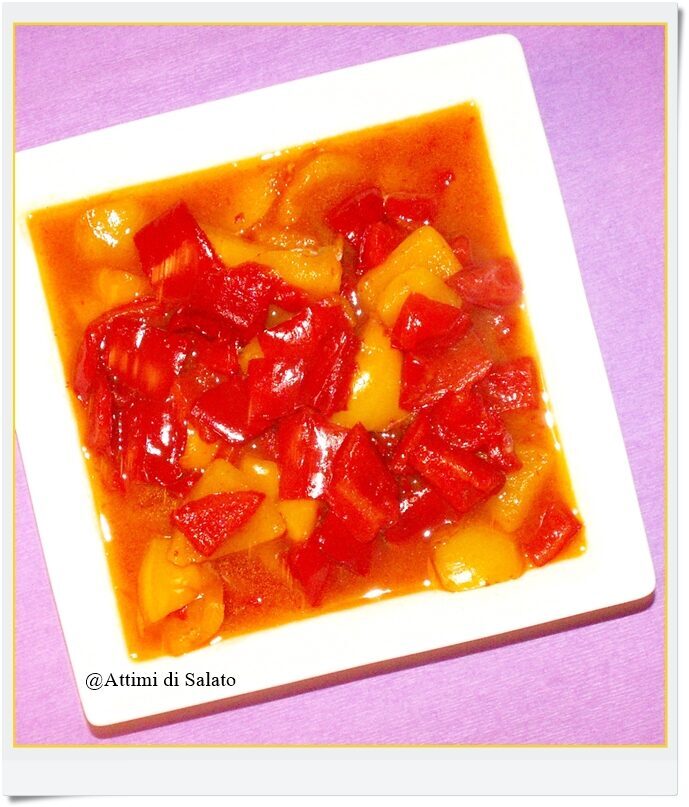 Peperoni in agrodolce