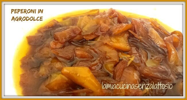 Peperoni in agrodolce, ricetta bimby