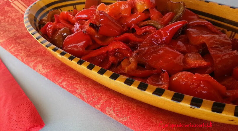 Peperoni in padella non fritti