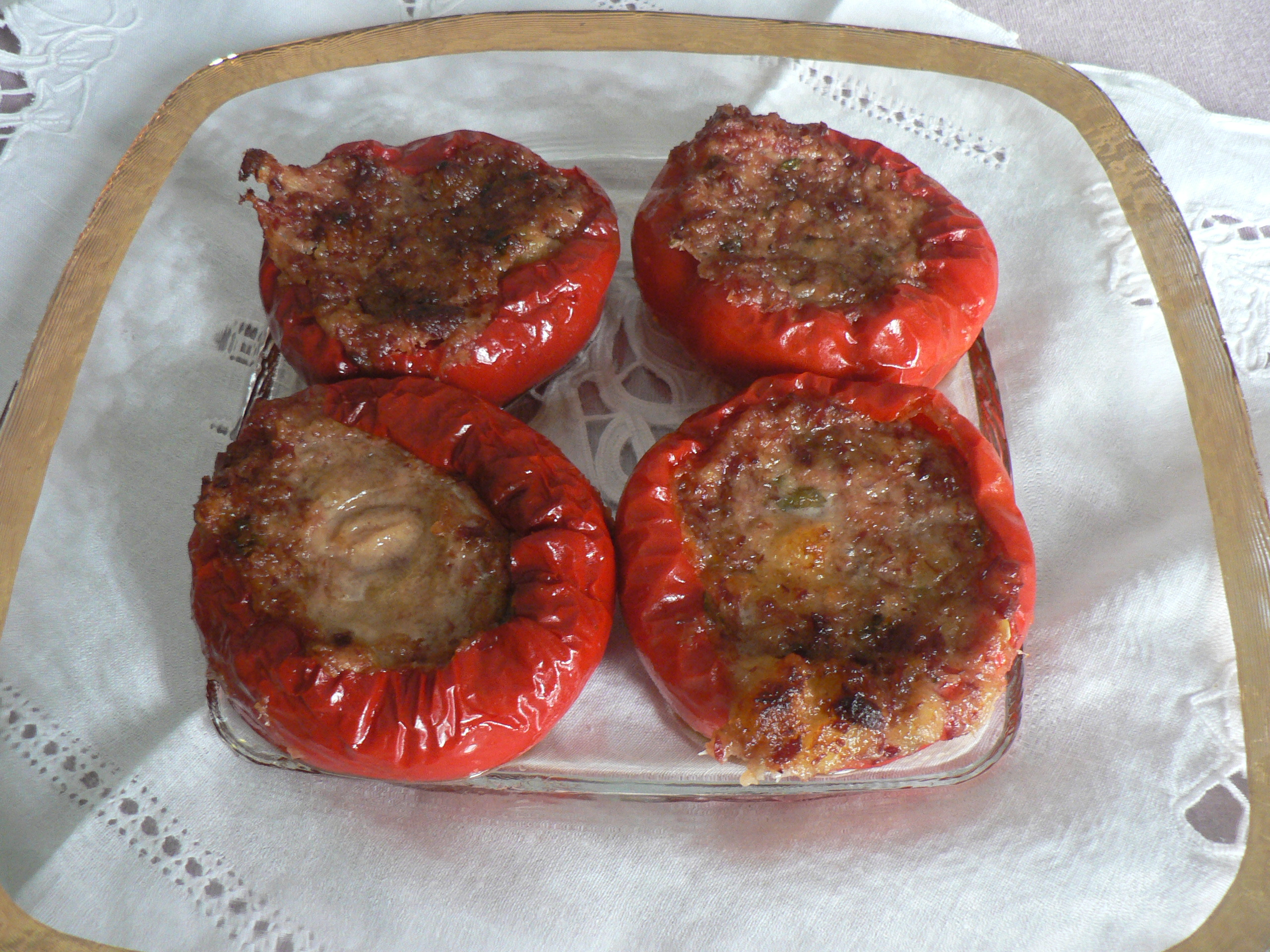 Peperoni ripieni al forno | noi due in cucina
