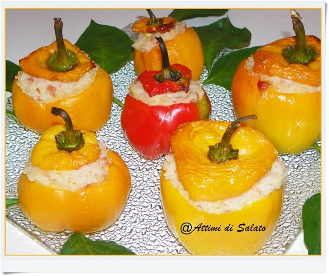 Peperoni ripieni alla piemontese