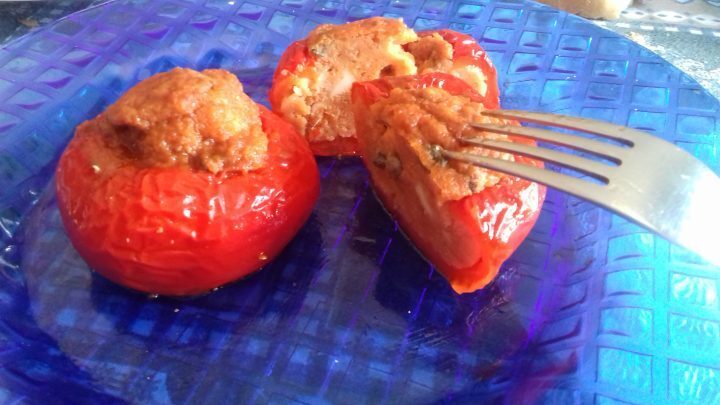 Peperoni ripieni alla siciliana