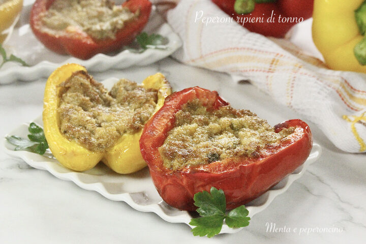 Peperoni ripieni di tonno