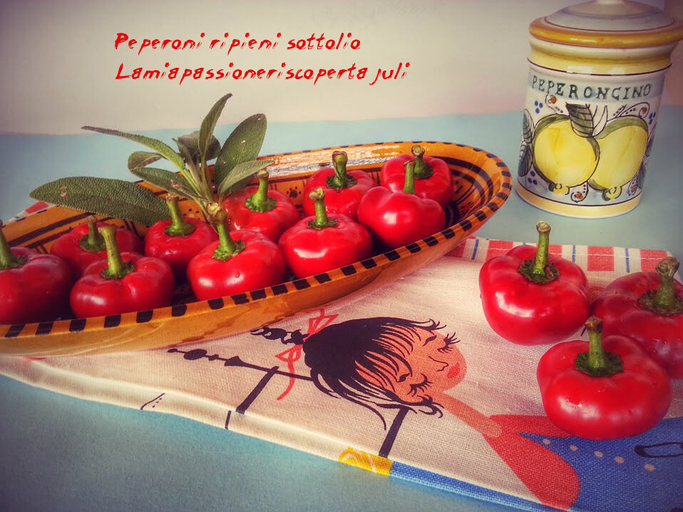 Peperoni ripieni sottolio