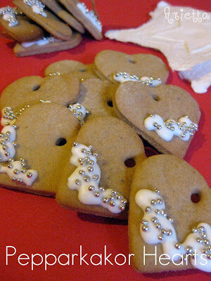 Pepparkakor hearts