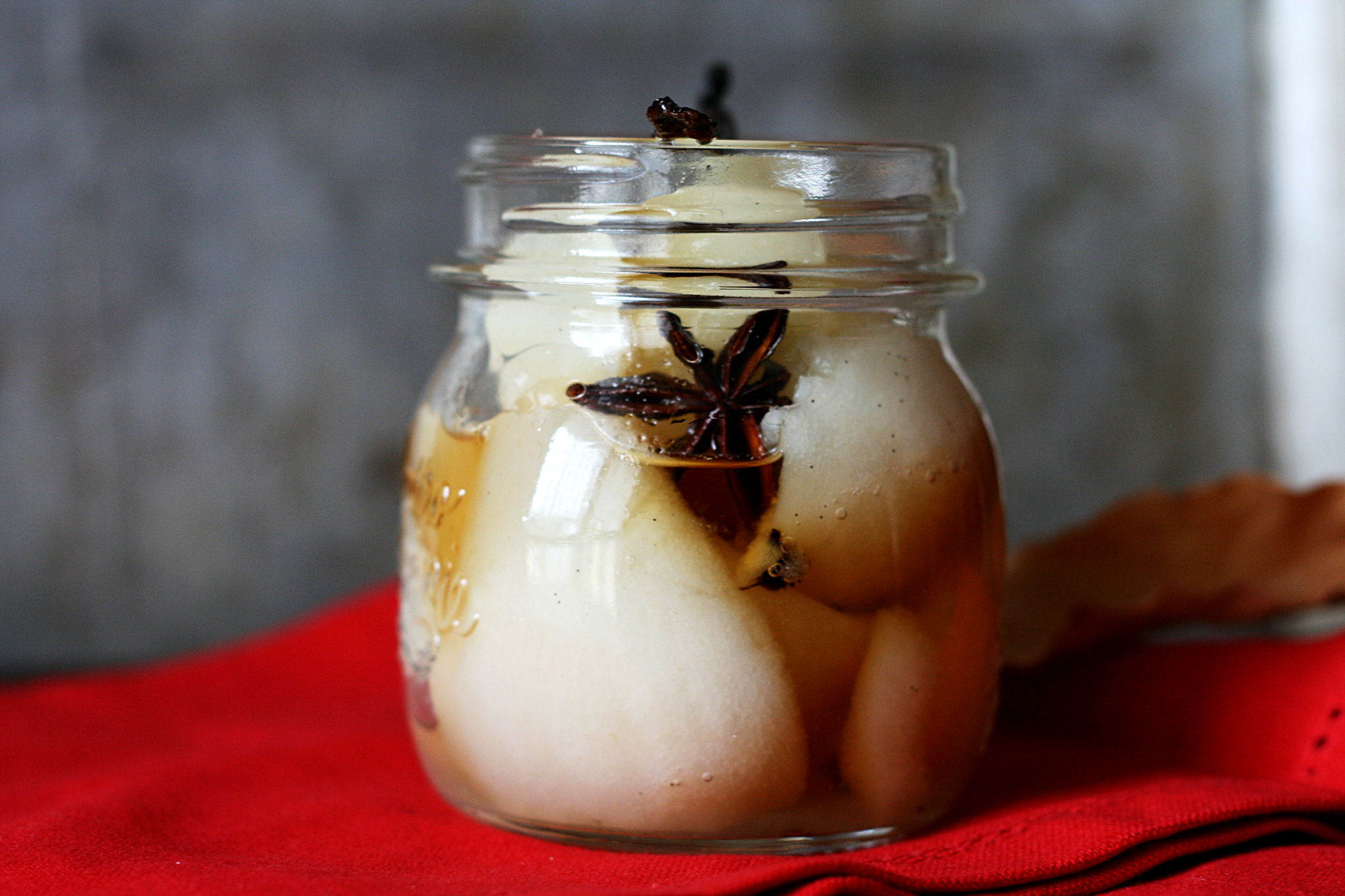 Pere all’amaretto