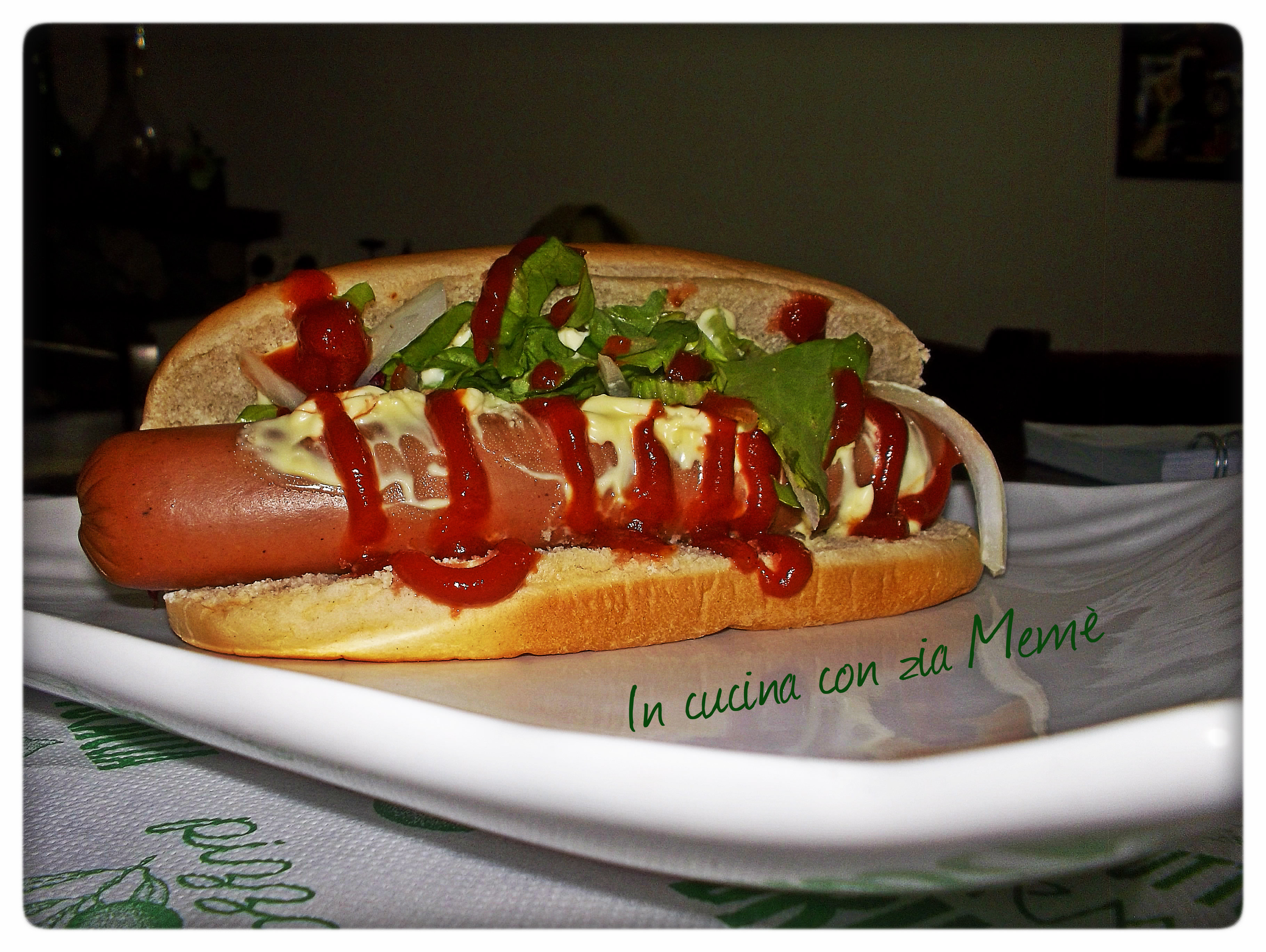 Perro caliente-hot dog venezuelano