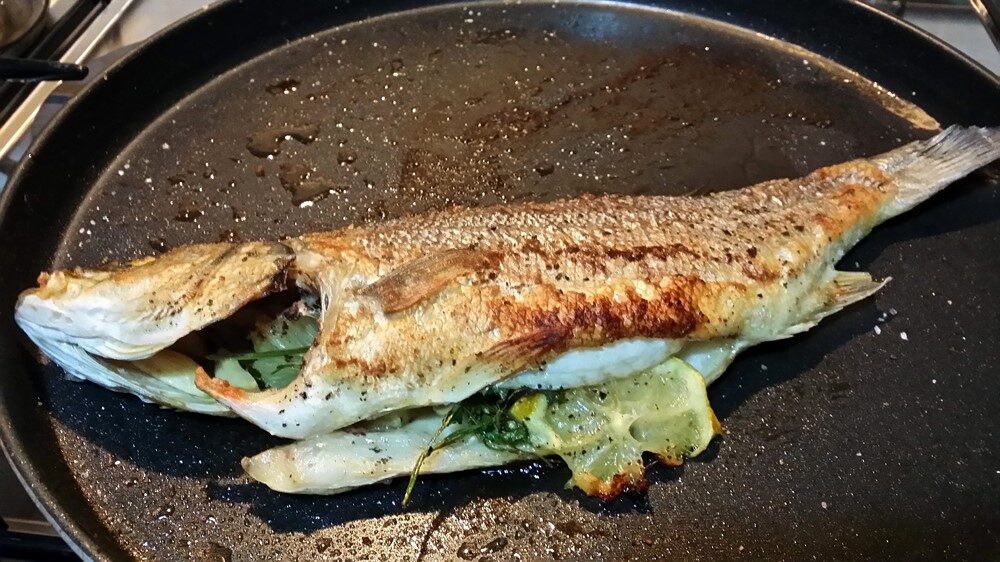 Pesce arrostito al crisp