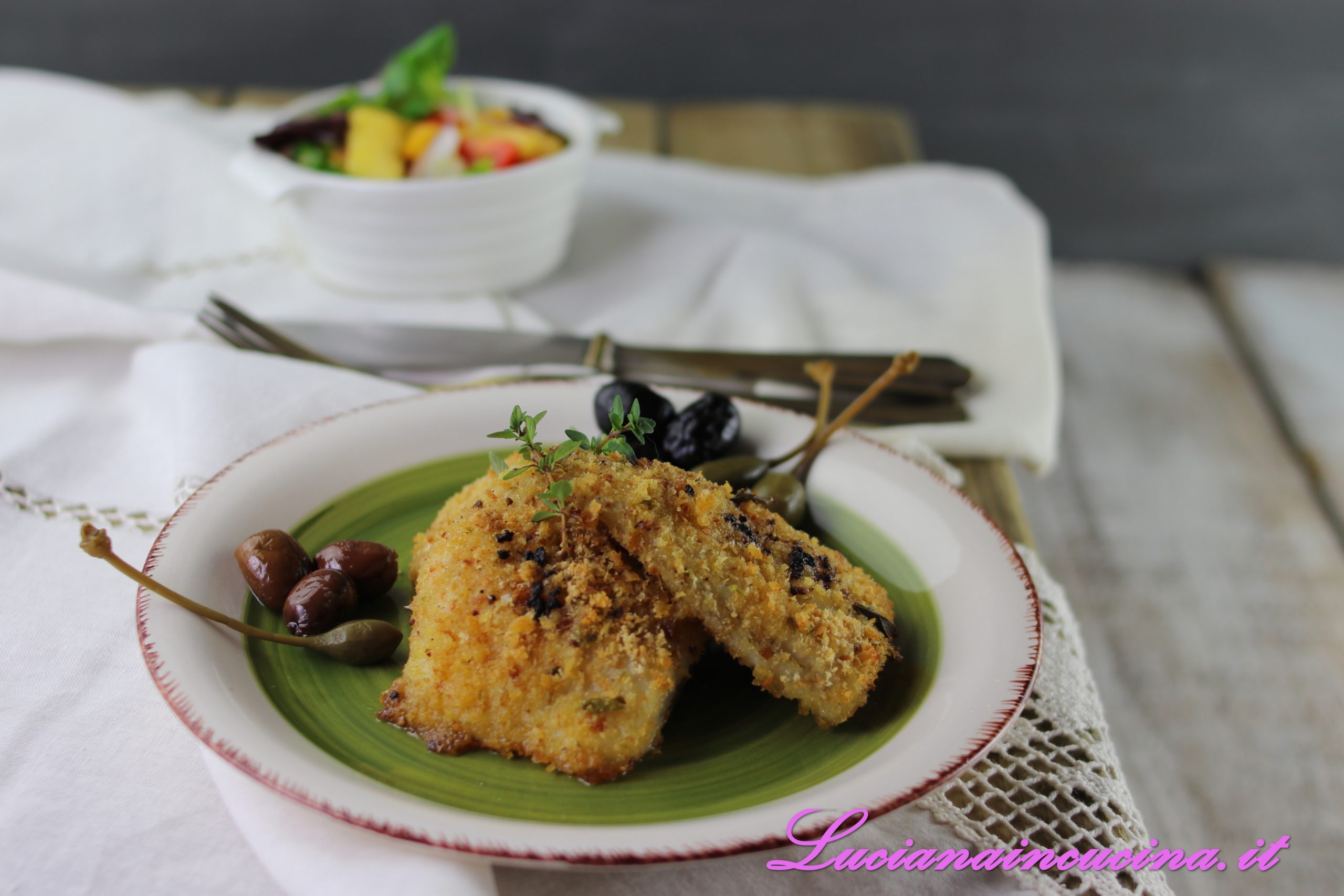 Pesce barracuda al forno