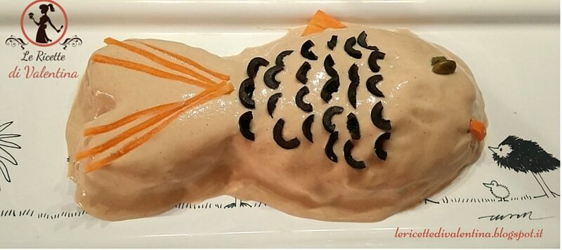Pesce finto al salmone con salsa rosa di yogurt (ricetta bimby)