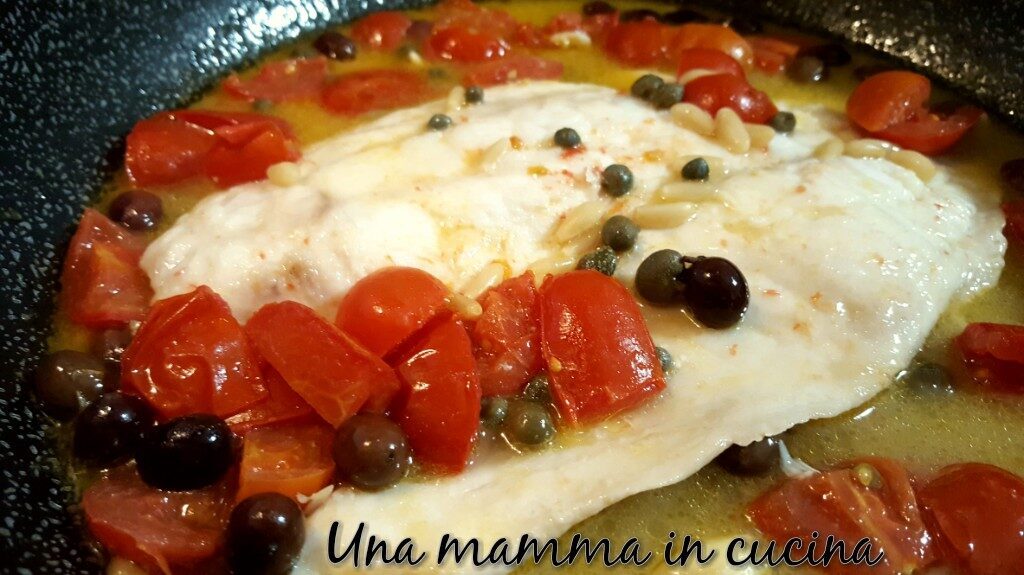 Pesce persico alla siciliana