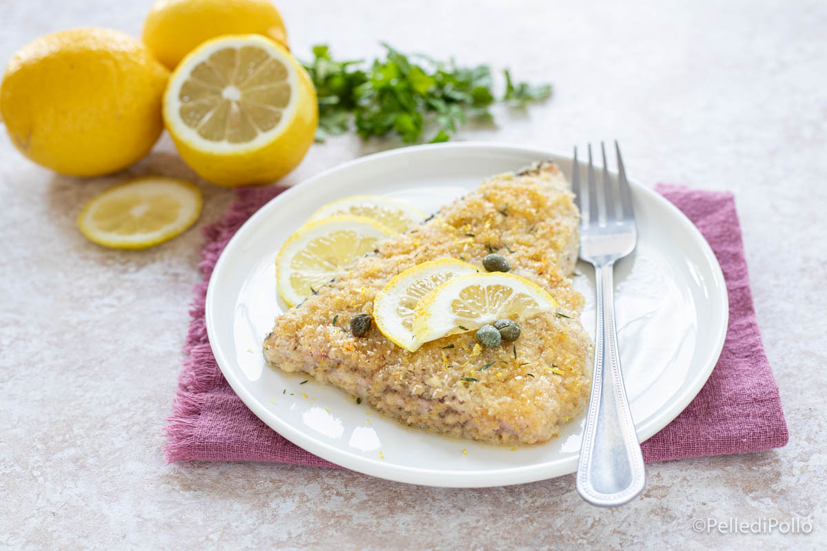 Pesce spada al limone gratinato al forno