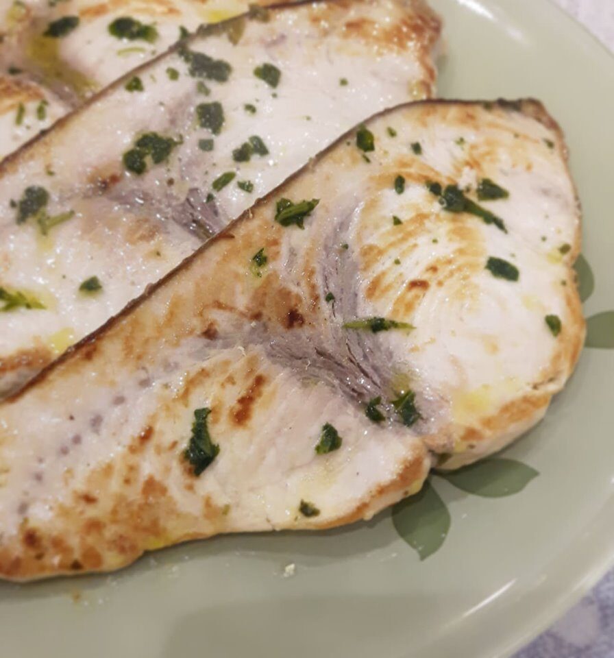 Pesce spada al limone