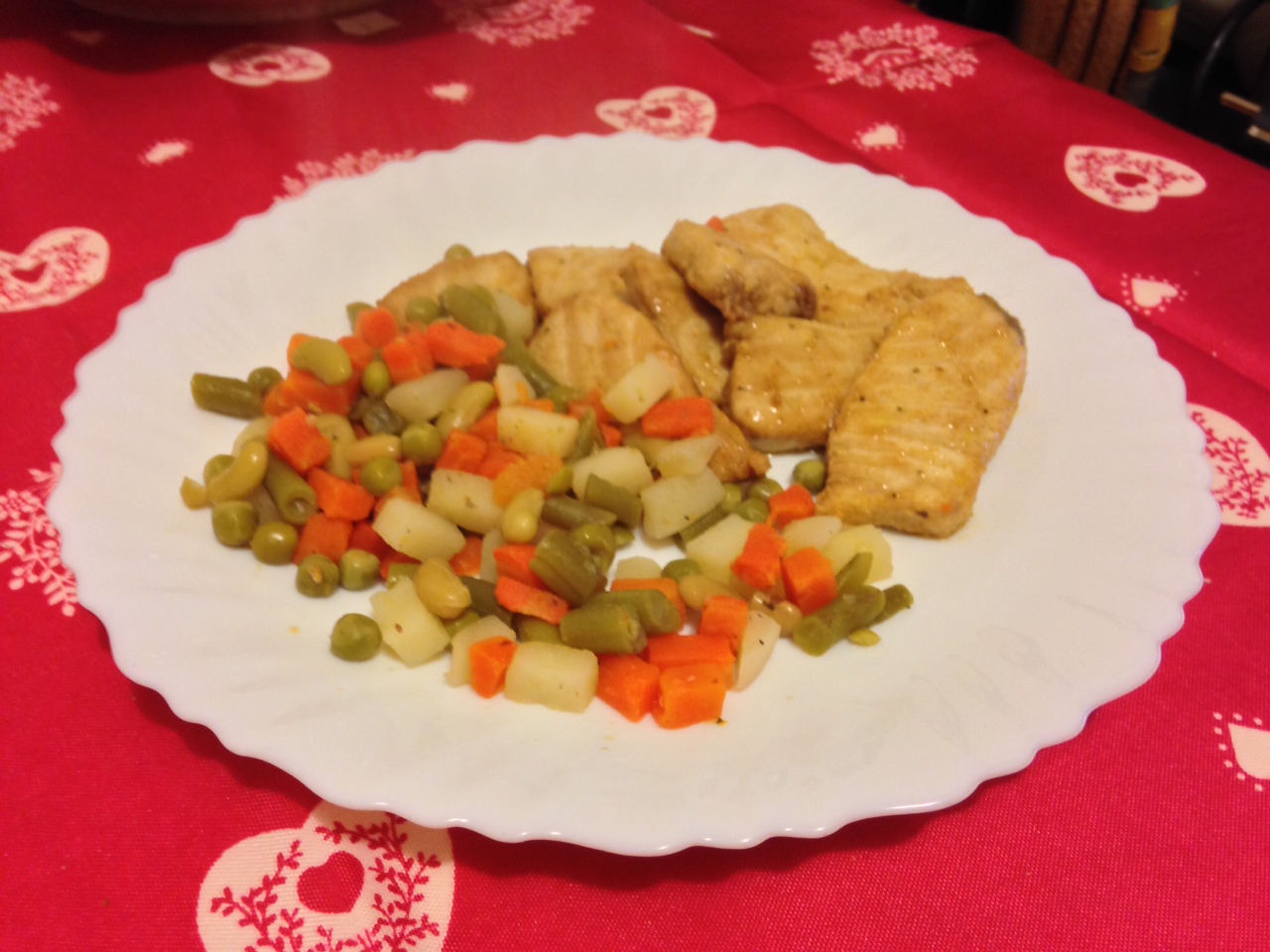 Pesce spada allo zenzero e salsa di soia