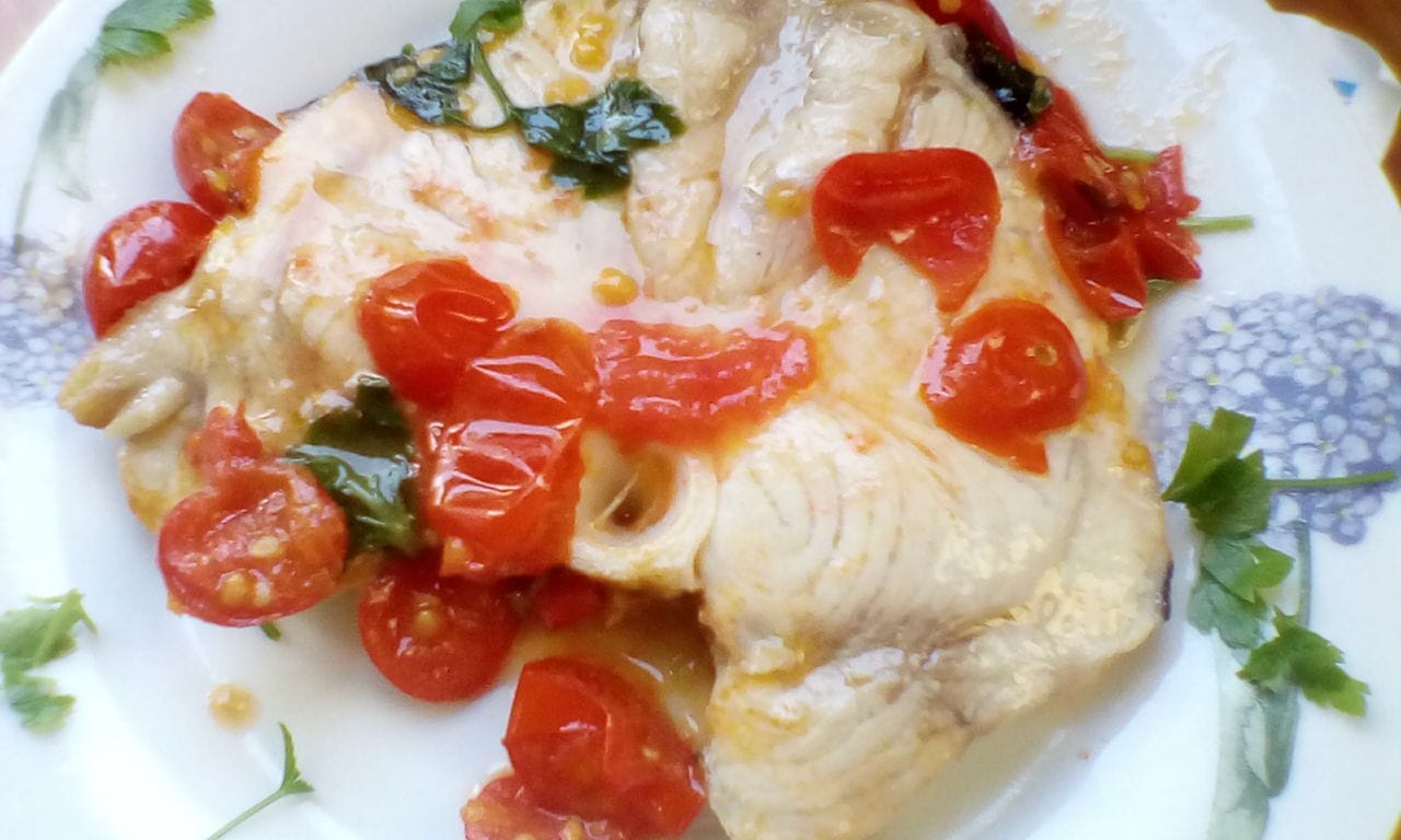 Pesce spada con pomodorini
