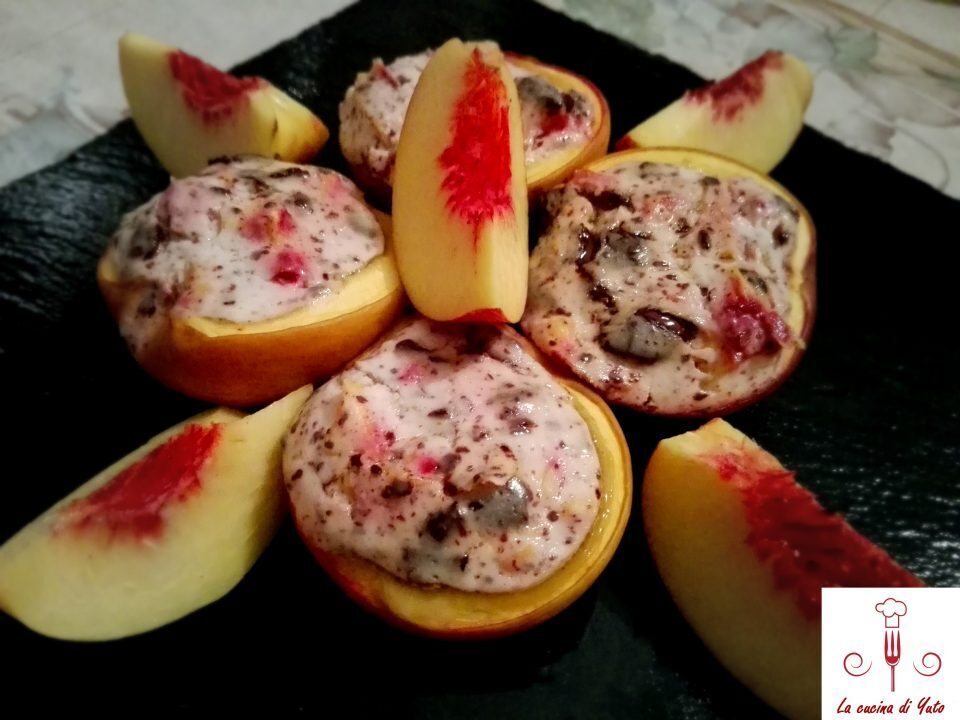 Pesche ripiene al forno…oppure no!