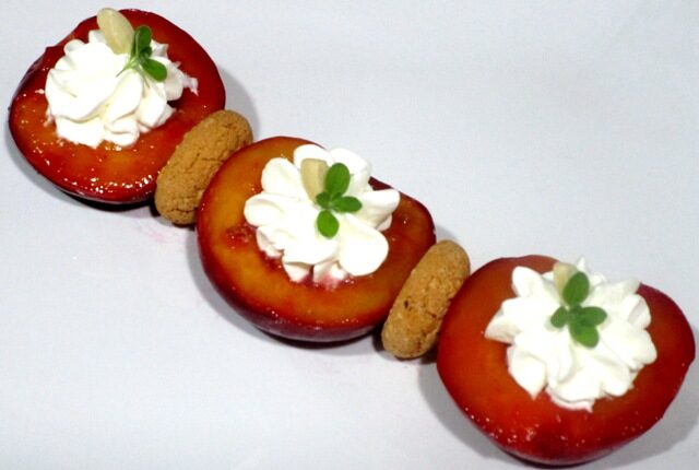 Pesche rosse alla Tatiana
